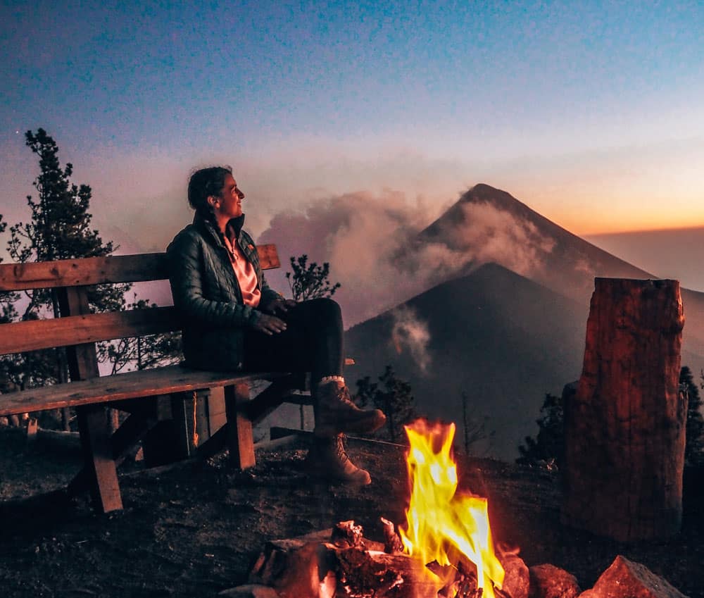 interesting facts about volcanoes - Acatenango.