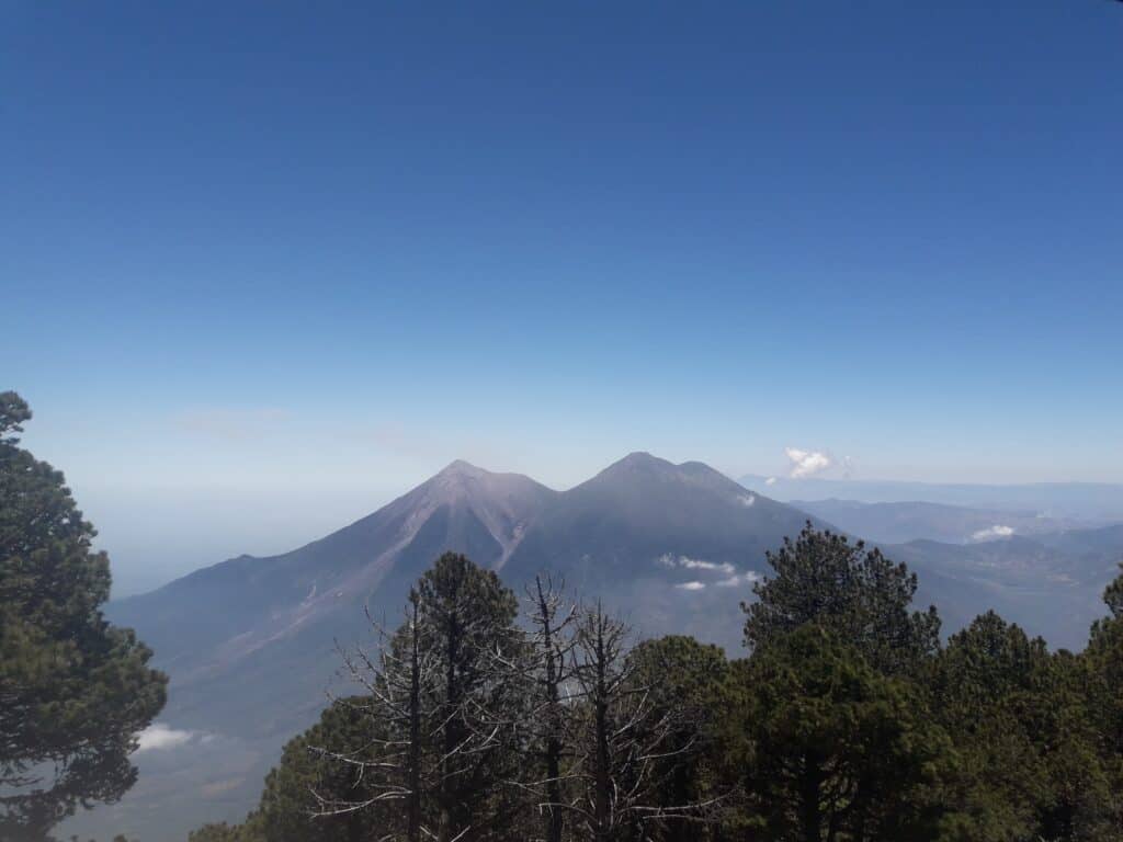 volcán de agua