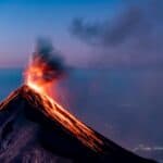 fuego volcano in guatemala