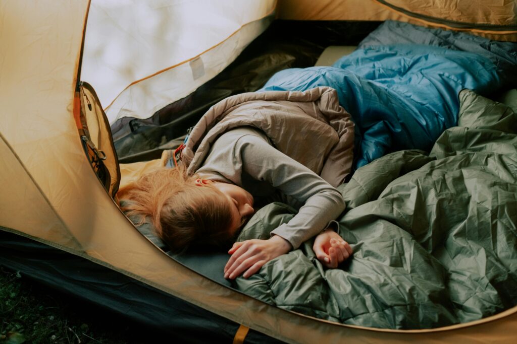 hike sleeping bag for volcano hikes