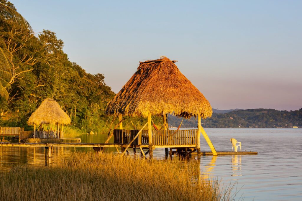 Lake Petén Itzá Guatemala